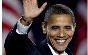 Breaking News: President Obama has been re-elected! November 6, 2012. By admin. And we continue the work of justice… The Feminist Wire Collective - obama_smiling_waving