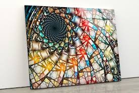 Tempered Glass Wall Art Minimalist Wall