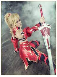Fate/Apocrypha Mordred Cosplay Combat Custome Dress Suit Halloween Women  Set | eBay