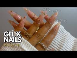 gel x nails tutorial