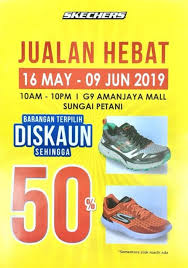 This aims to increase spend and boost tourism from shopping. Malaysia Advertisements Sharing Blog Skechers Mega Sale Discount Up To 50 At Amanjaya Mall 16 May 9 June 2019