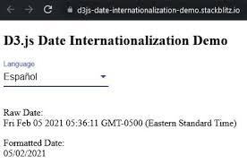 date internationalization with d3 js