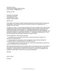 Cover Letter Administrative Assistant Examples