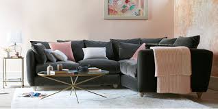 velvet corner sofas order free fabric