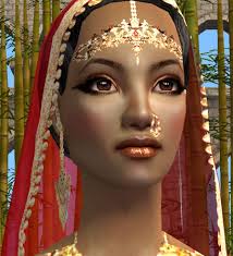 mod the sims indian costume makeup