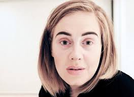 adele goes makeup free to apologize to