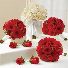 Maybe you would like to learn more about one of these? 1 800 Flowers Red And White Personal Package 1 White Bridal Bouquet 3 Bridesmaid Bouquets And 4 Boutonnieres Edmond Ok