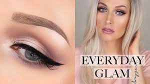 easy everyday glam makeup tutorial