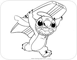 Now this one is my favorite alien, stitch. Cute Disney Lilo Cute Stitch Coloring Pages Novocom Top