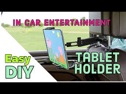 Tv In Car Mount Tablet Holder In Car