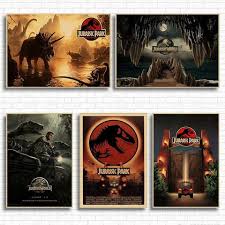 Jurassic Park Posters Vintage