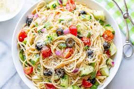 spaghetti salad recipe saving room