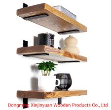 Wooden 3 Tier Wall Shelf Customize