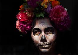 in mexico day of the dead is actually