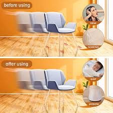 Thus, the floor may start creaking because the wood sections or pieces of the flooring are rubbing together, damaged or the nails have pulled loose. Buy 24 Pcs Silicone Chair Leg Protectors With Felt For Hardwood Floors Silicone Furniture Leg Cover Pad For Protecting Floors From Scratches And Noise Smooth Moving For Chair Feet 24pcs Online In