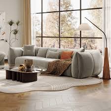 White Color Nordic Combination Sofa