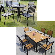 Outdoor Cafe Chairs Polywood Garden