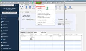 record quickbooks vendor refund