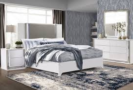 Aspen White 5 Pc Queen Bedroom Set