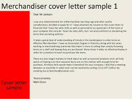 Fashion Merchandiser Cover Letter Template for Free 