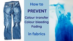 how to prevent fabric color transfer