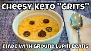cheesy keto grits with chiles made