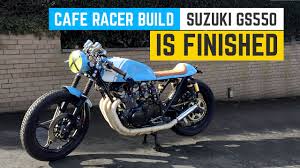 cafe racer build suzuki gs550 is