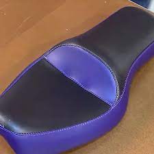 Motorcycle Seat Using Stretch Vinyl Fabric