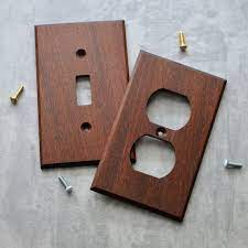 Buy Wood Switch Plate Cover Real