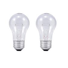 Sylvania 40 Watt Double Life A15 Incandescent Light Bulb 2 Pack 11956 The Home Depot