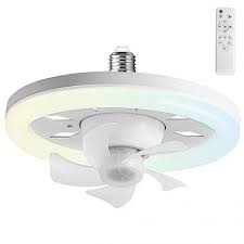 eiunvgo socket fan light with remote