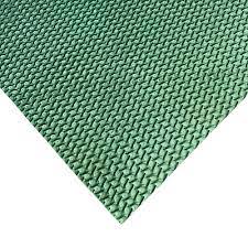 waffle green rubber carpet underlay