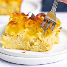 sweet noodle kugel parve pareve