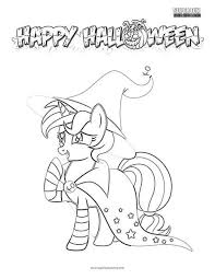 Teach your kids how to color beautifully and fun way. Halloween My Little Pony Coloring Page Super Fun Coloring