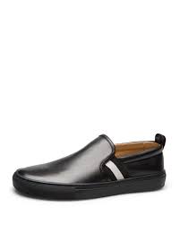 Bally Herald Leather Slip On Sneaker Shoes Men Bally Belt