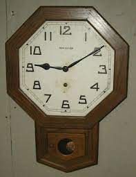 Drop Octagon Wall Regulator Clock
