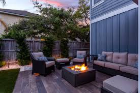 Outdoor Space With Propane Hocon Gas