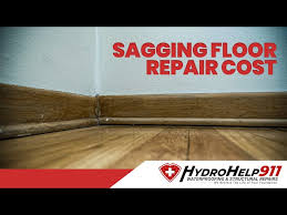 sagging floor repair cost how much
