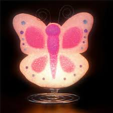Butterfly Lamp Girls Kids Children Room Table Bed Desk Night Light Decor Ebay