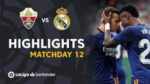 Elche vs Real Madrid (30 Oct 2021 ...