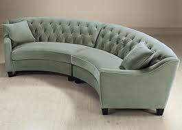 Riemann Curved Tufted Sectional Sofas