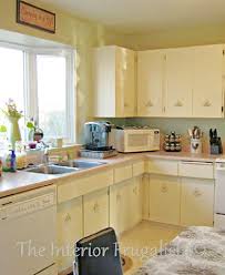 Chalk Painted Kitchen Cabinets
