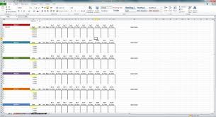 Spreadsheet Excel For Scheduling Employee Shifts Daily Task Tracking