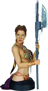 Princess Leia as Jabba's Slave - Gentle Giant Busts