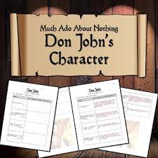 Much Ado About Nothing Don Johns Character