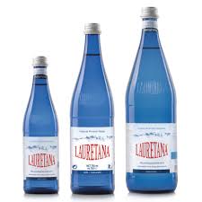 Glass Line Bottles Of Water Lauretana