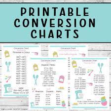 conversion charts simple living