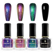 colors holographic nail polish