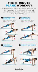Plank Workout Plank Ab Workout Workout