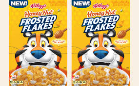 kellogg s introduces honey nut frosted flakes breakfast cereal